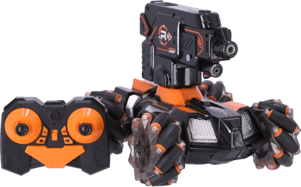 RC automobilis su vandens kamuoliukų šaudymu – Oranžinė