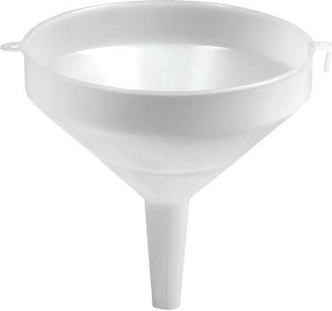 Plastic Funnel 21 cm White