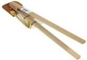 Wooden pickle tongs from beech wood 32 cm