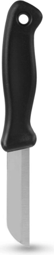 Compact MS stainless-steel kitchen knife with plastic handle, 6.5 cm