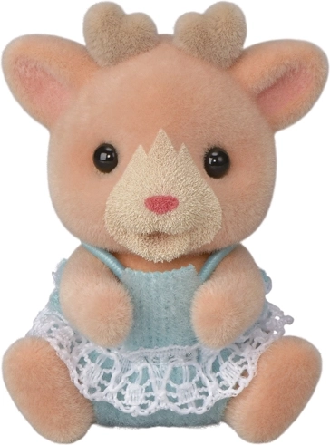 Soft, detailed figures with little antlers