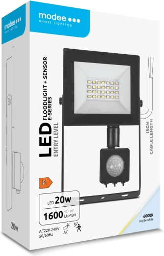 Bright and wide 120° coverage