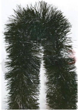 Kalėdinė grandinėlė 11 × 2 cm, sidabrinė