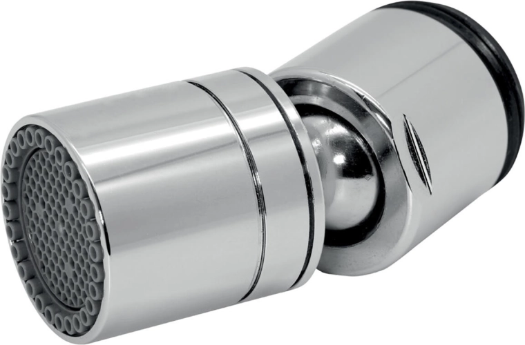 Eco two-position articulated aerator, chrome