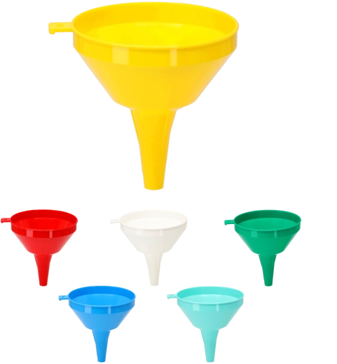 Plastikinis piltuvėlis 16 cm maistui