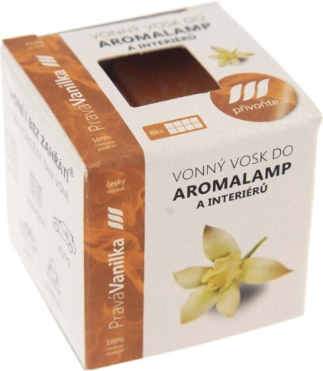 Scented wax for aroma lamp – Vanilla, 8 pcs, 30 g