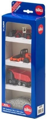 Siku statybinių transporto priemonių dovanų rinkinys kelių darbams