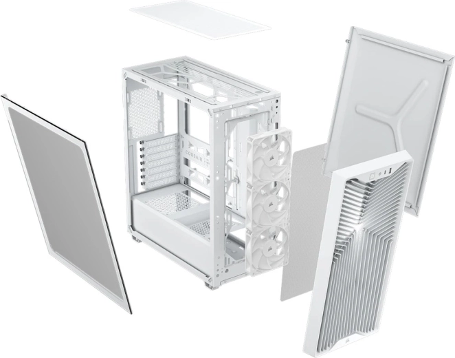 Easy building and maintenance thanks to removable panels