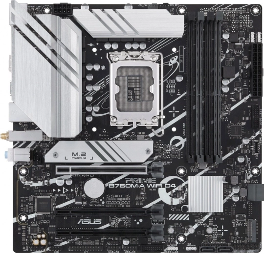 Asus Prime B760M‑A WiFi D4 mATX pagrindinė plokštė LGA 1700