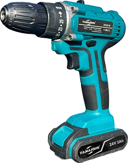 Galinga 24 V galia gręžimui ir sukimui