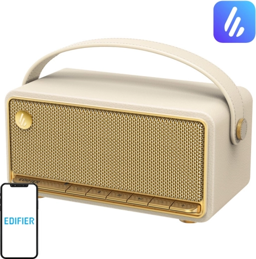 Portable bluetooth speaker edifier mp330 ivory