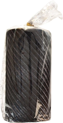 Caro Black Cylinder Candle 7 × 10 cm