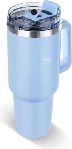 Lamart Huge mėlynas termopuodelis 1,2 l