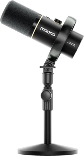 Dynamic wireless microphone Maono PD200W black