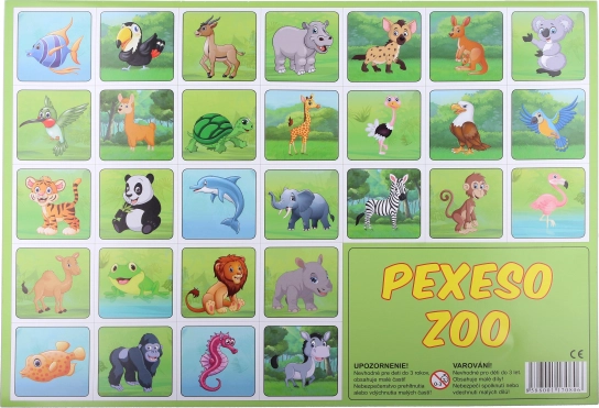 Pexeso ZOO – stalo žaidimas