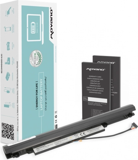 Movano battery for Lenovo IdeaPad 110-14IBR / 110-15IBR (L15S3A02) 2200 mAh 24 Wh