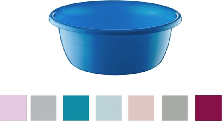 Felix Round Bowl 2.5 L from Durable Plastic