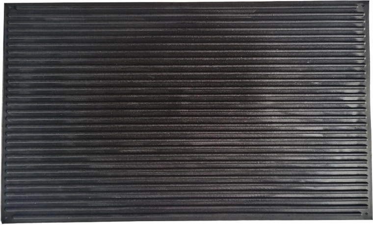 Guminis kilimėlis 33 × 55 cm su ukulelės motyvu, juodas