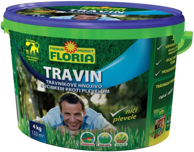 Trąšos FLORIA TRAVIN 3-in-1, 4 kg