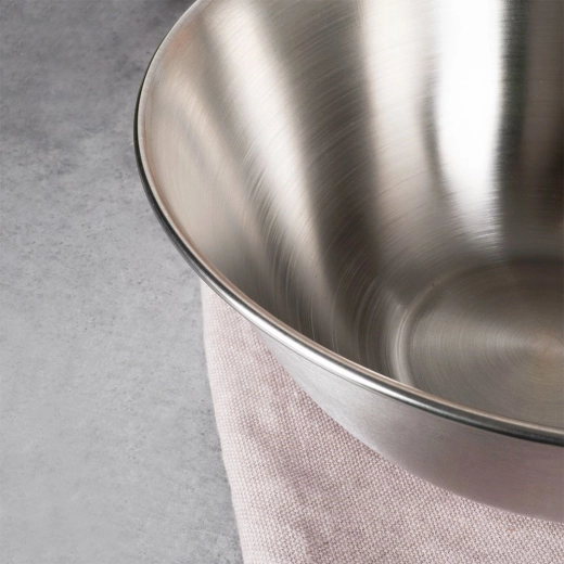 Durable stainless steel with matte finish