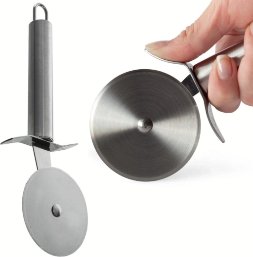 Steel pizza wheel 20.5 cm