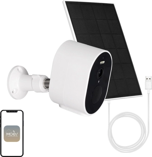 Moes lauko Wi‑Fi IP kamera 4 MP su saulės maitinimu WCM-S24-S
