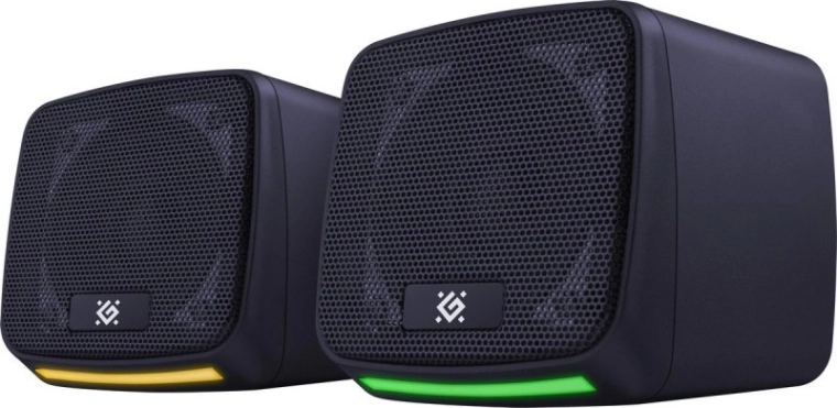 Compact 2.0 stereo with 6 W output