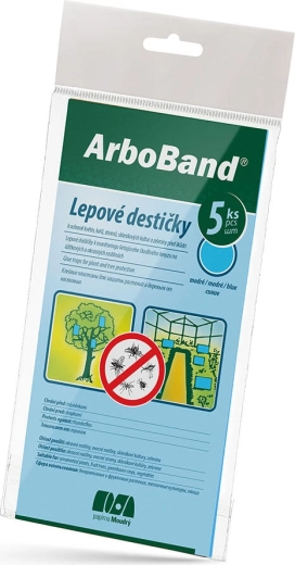 Lipni gaudyklė ArboBand mėlyna (5 vnt.)