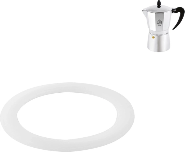 Silicone replacement gasket for moka pot (1 pc)
