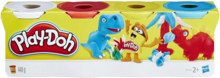 Play-Doh 4 modeliino indeliai – rinkinys A – Rinkinys