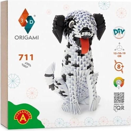 3D Origami Dalmatian