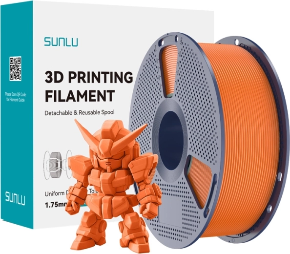 Sunlu PLA+ 2.0 filament pro 3D printing 1.75 mm – Sunny Orange