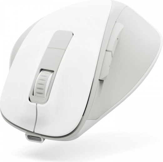 Wireless ergonomic mouse (white)
