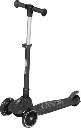 Qplay Sparkling black pro scooter for children 3+ – Black