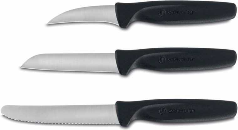 Wüsthof Color Knife Set, 3 pcs, Black