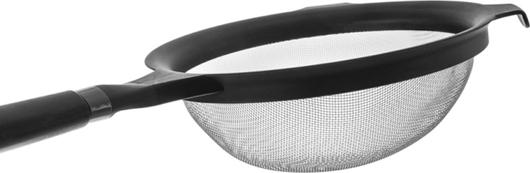 Fine stainless mesh for precise straining
