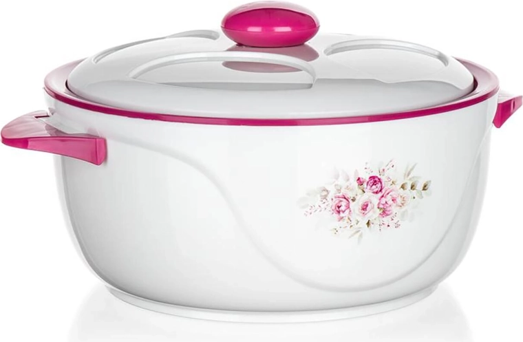 Thermo bowl with stainless steel insert ROSE 1.5 l