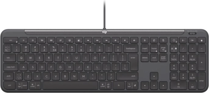Low-profile keys and slim design