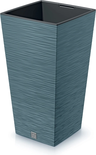 Furu Square Planter 40 cm – Scandinavian Blue