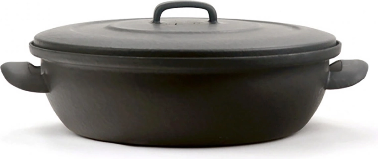 Enamelled Baking Dish with Lid 28 cm