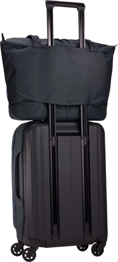 Comfortable travel with suitcase attachment