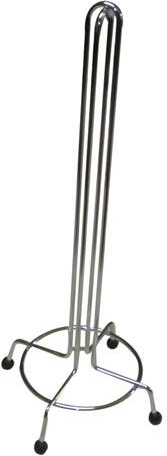 Toilet paper holder stand, 47.5 cm, chrome
