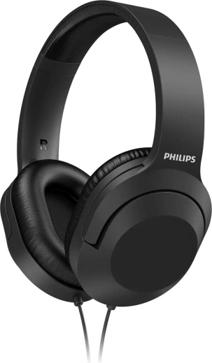 Philips laidinės ausinės ant ausų, juodos