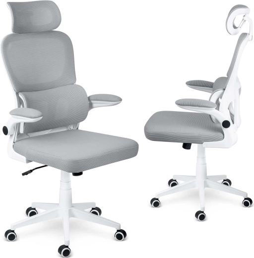 Sofotel Formax ergonominė biuro kėdė iš mikro tinklelio, pilka