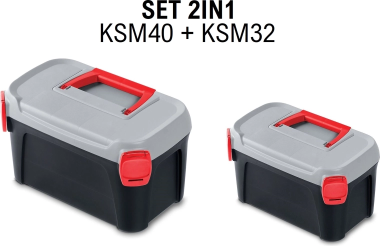 Prosperplast SMART Tool Case Set