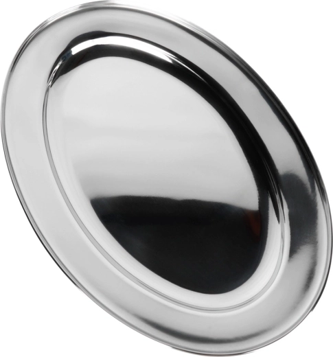 Stainless steel with a high gloss finish