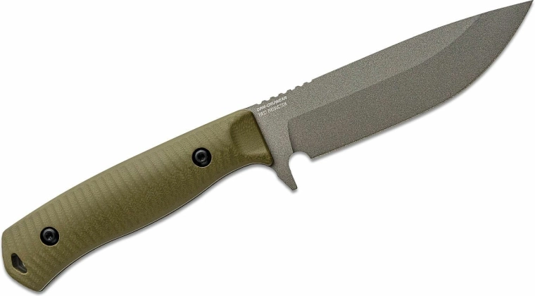 Aukštos klasės CPM CruWear plienas su Tungsten Cerakote danga