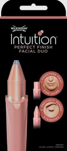 Wilkinson Facial Perfect Finish 2 viename veido ir antakių trimeris