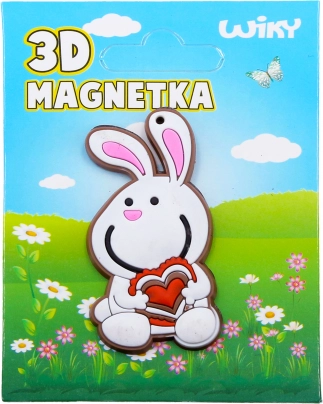 Magnetas zuikučio formos 6 cm