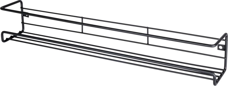 Patvari metalinė konstrukcija juodos spalvos